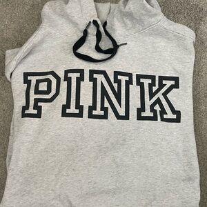 PINK V.S. Grey Hoodie Medium